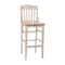 Flash Furniture HERCULES School House Back Antique White Wood Restaurant Barstool XU-DG-W0006B-ANTWHT-GG - alternate 1